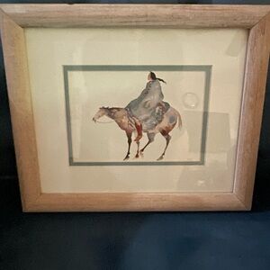 Carol Grigg Watercolor Framed and matted wall Art